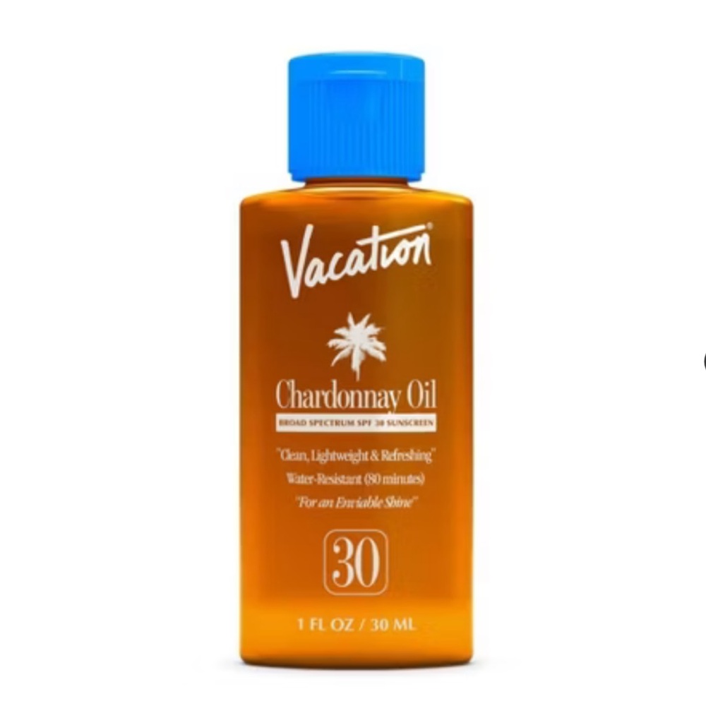 Vacation Chardonnay Oil Sunscreen - SPF 30 - 1oz NEW